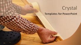  Presentation with repair - Theme enhanced with preparing-a-room-for-painting background and a lemonade colored foreground