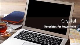  Presentation with ticket - Cool new slide deck with preparing-for-travel-reservation-ticket backdrop and a wine colored foreground