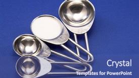  Presentation with sugar brain - Presentation theme enhanced with preperous - sugar in one measuring spoon background and a  colored foreground