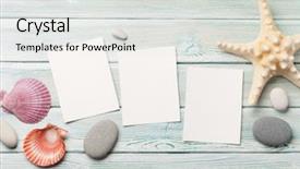  Presentation with space travel - PPT layouts featuring preperous - travel vacation table concept background and a light gray colored foreground