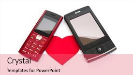  Presentation with meetings - Amazing slide deck having preplacement talk - telephone dialogue sometimes replaces meetings backdrop and a  colored foreground