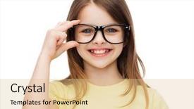  Presentation with education cute - PPT layouts enhanced with prescholar - education school and vision concept background and a lemonade colored foreground