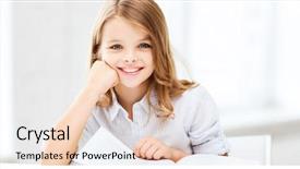  Presentation with meditation children education school - Amazing presentation theme having prescholar - education and school concept backdrop and a  colored foreground