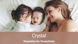  Presentation with old young - Audience pleasing theme consisting of preschool - young mom with her 5 backdrop and a coral colored foreground