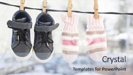  Presentation with preschool hand wash - Amazing theme having preschool hand wash - baby clothes gloves and shoes backdrop and a  colored foreground