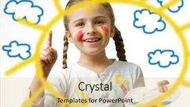  Presentation with ancient indian philosophy lovely - PPT theme enhanced with vintage orange dirty grunge background with clouds background and a gold colored foreground