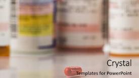  Presentation with prescriptions - Theme with prescriptions on a high key background and a coral colored foreground