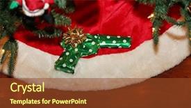  Presentation with green gold - PPT layouts enhanced with present of a hand gun background and a tawny brown colored foreground