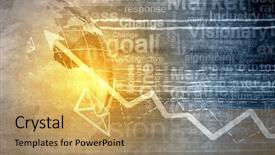  Presentation with business abstract - PPT layouts consisting of presentation theme - abstract background image with business background and a  colored foreground