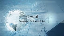  Presentation with business abstract - Presentation design enhanced with presentation theme - abstract image planet earth background and a  colored foreground