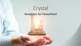  Presentation with project - PPT layouts with presenting-new-construction-project-mixed background and a light gray colored foreground