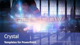  Presentation with deregulation act 1978 - Theme consisting of presenting the words act now background and a  colored foreground