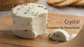  Presentation with preserved - Beautiful presentation theme featuring preservation - preserved white organic dutch goat backdrop and a coral colored foreground