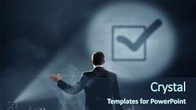  Presentation with consumer choice - Amazing slide deck having presidents report - make your choice backdrop and a ocean colored foreground