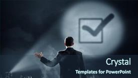  Presentation with choice - Cool new PPT theme with presidents report - make your choice backdrop and a ocean colored foreground