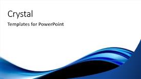  Presentation with blue abstract - Presentation design featuring presntation background - blue abstract border background and a  colored foreground