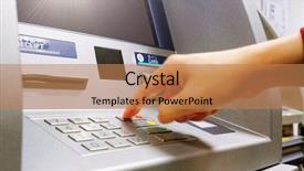  Presentation with atm - Cool new theme with press cancel button on atm backdrop and a coral colored foreground