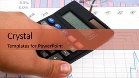  Presentation with accessories - Theme consisting of press line company - business accessories on a background background and a red colored foreground