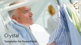  Presentation with quality control - Slide deck consisting of press line company - quality control background and a light blue colored foreground