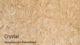  Presentation with wood texture - Audience pleasing slides consisting of pressed wood background texture backdrop and a coral colored foreground