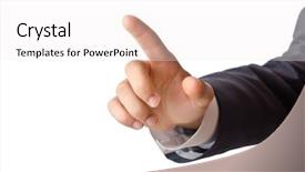  Presentation with commercial air ducts - Slide deck consisting of pressing buttons in the air background and a white colored foreground