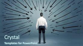  Presentation with decision making - Colorful slide deck enhanced with pressur after making a bad backdrop and a ocean colored foreground