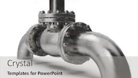  Presentation with fuel oil - PPT theme enhanced with pressure-manual-gate-valve background and a light gray colored foreground