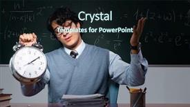  Presentation with math teacher - Audience pleasing PPT layouts consisting of pressure physics - young math teacher in front backdrop and a  colored foreground