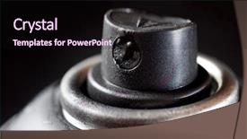  Presentation with spray - Beautiful presentation featuring pressure sprayer - used can of spray painting backdrop and a wine colored foreground