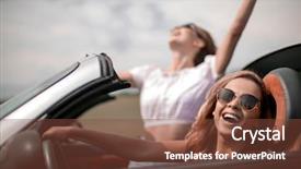  Presentation with german shepherd two young puppys - Presentation theme featuring prestige - close up two happy young background and a tawny brown colored foreground