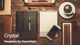  Presentation with tools - Amazing PPT layouts having prestige - luxurious businessman tools backdrop and a tawny brown colored foreground