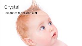  Presentation with baby bath - PPT layouts having pretty-baby-boy-is-taking and a white colored foreground