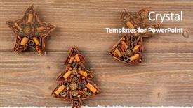  Presentation with peaceful - PPT layouts enhanced with pretty decoration for christmas photo icon for a merry and peaceful christmas background and a coral colored foreground