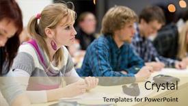  Presentation with color full - Cool new presentation with conifer tree with pine cones close up backdrop and a mint green colored foreground