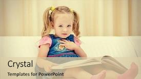  Presentation with childhood - Slide deck consisting of children's picture book background and a lemonade colored foreground