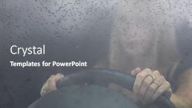  Presentation with aged - Slide deck featuring pretty-midle-aged-woman background and a gray colored foreground