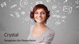  Presentation with doodles - Cool new slide deck with governance update - pulpit and two microphones with backdrop and a coral colored foreground