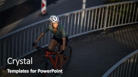  Presentation with limits - Audience pleasing slide deck consisting of pretty-young-woman backdrop and a wine colored foreground