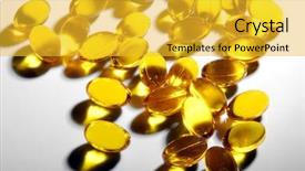  Presentation with green chemistry - PPT layouts having prevention green chemistry - pills background and a  colored foreground