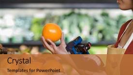  Presentation with pricing - PPT theme enhanced with price - sales assistant pricing an orange background and a red colored foreground