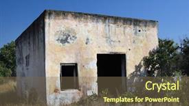  Presentation with democracy - Theme enhanced with price for democracy-crisis background and a violet colored foreground