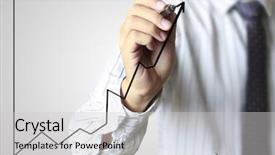  Presentation with hand drawn cartoon of sports - Presentation theme with price increase - business man hand drawing background and a light gray colored foreground