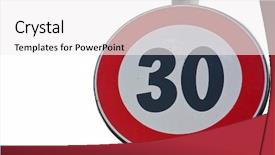  Presentation with limit - PPT theme having mature professional chef man isolated over white background background and a light gray colored foreground