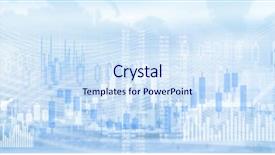  Presentation with price - Colorful PPT theme enhanced with price rise - business stock market background backdrop and a sky blue colored foreground