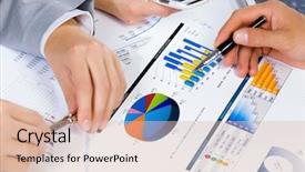  Presentation with human - Slide set having price strategy marketing - close up of human hands background and a lemonade colored foreground