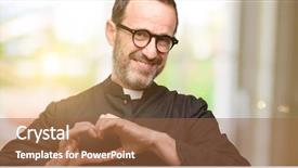 Presentation with christian marriage - Amazing PPT layouts having christian valentines - priest religion man happy showing backdrop and a tawny brown colored foreground