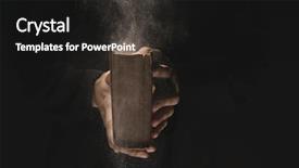  Presentation with old bible - Beautiful slides featuring priest with old bible backdrop and a dark gray colored foreground
