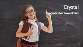  Presentation with back to school virtually - Colorful PPT layouts enhanced with primary industries - back to school happy cute backdrop and a dark gray colored foreground