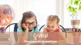  Presentation with back school - Theme enhanced with primary industries - back to school happy cute background and a coral colored foreground