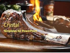 Prime Rib Printable Paper Prime Ribs PPT template 56 | CrystalGraphics